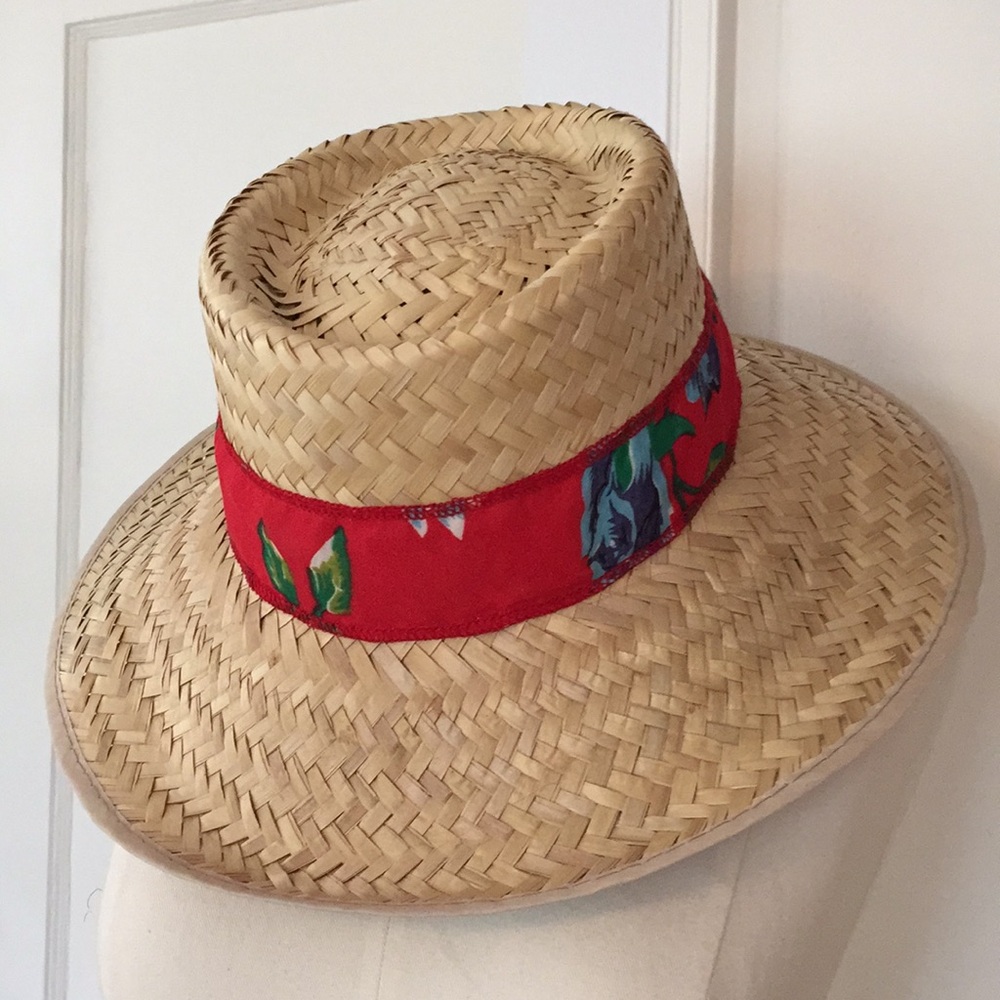 RAFFIA ALOHA HAT - Picture 3 of 11